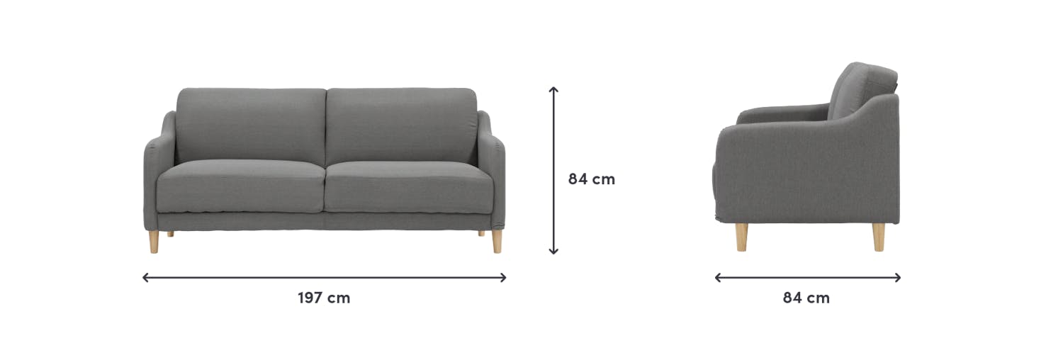 Diagram of product dimensions