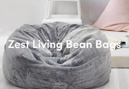 8% off Zest Living Bean Bags!