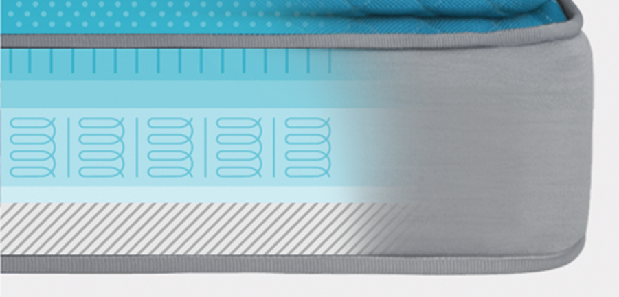 LEVITATE's luxurious combination of materials provides premium support