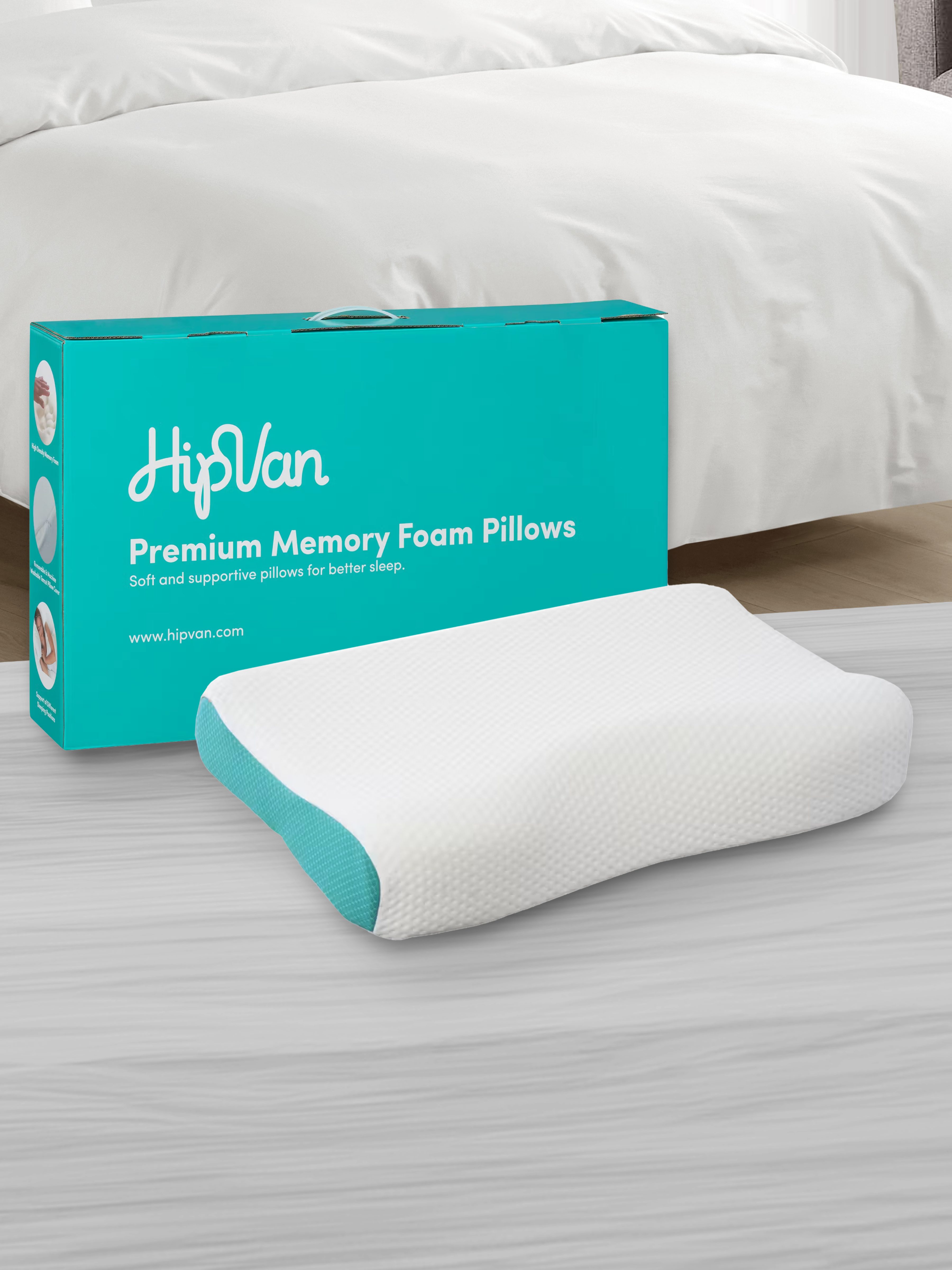 Levitate Contour Memory Foam Pillow