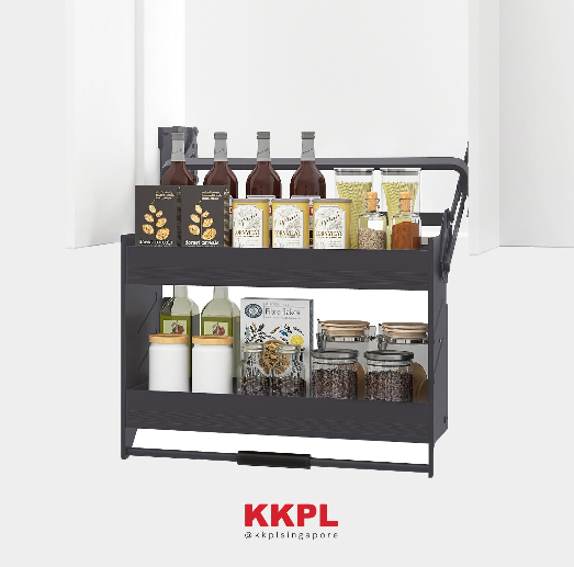 Chestnut Elevation Basket Rack C Model